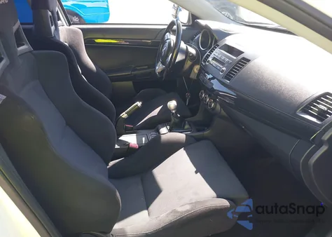 2012 Mitsubishi Lancer Evolution Gsr из США, поврежденный, VIN JA32W8FV8CU015978